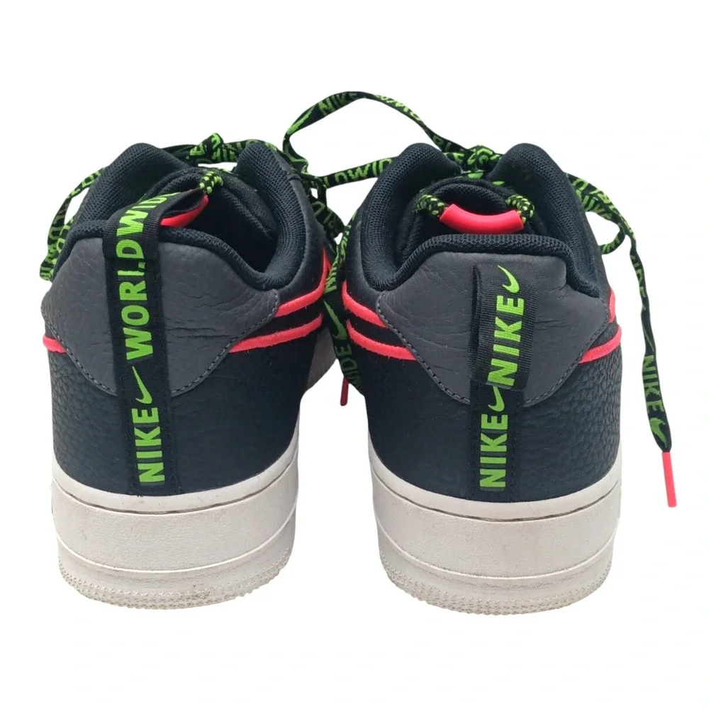Nike Air‎ Force 1 Premium Worldwide Pack - Black Green CK7213-001 / Size: 12